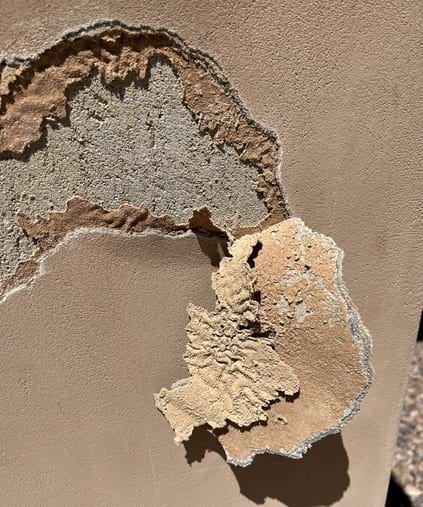 Synthetic Stucco Blister Bubble 